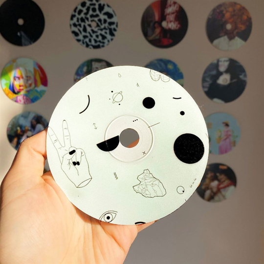 Saturn Cd Boyama Dekor
