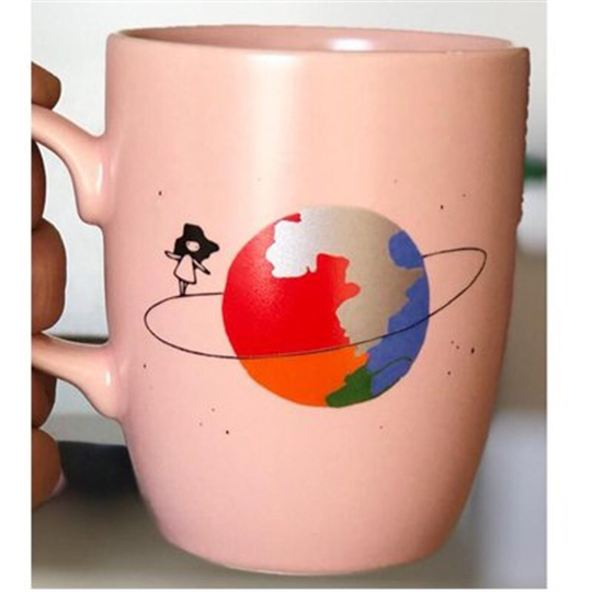 Saturn Kız Pembe Kupa