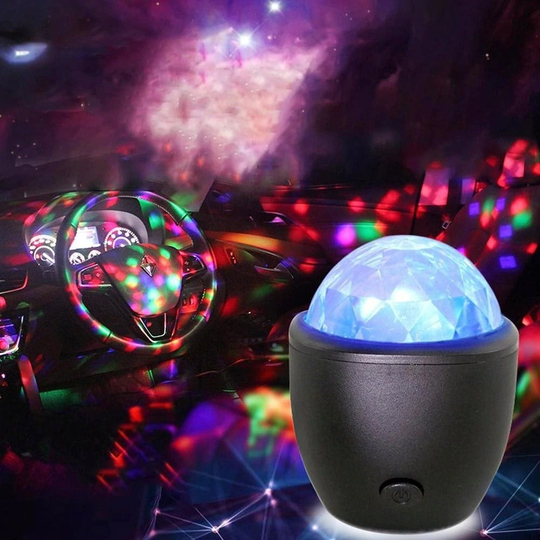 Sese Duyarlı Mini Disko Topu Projektör