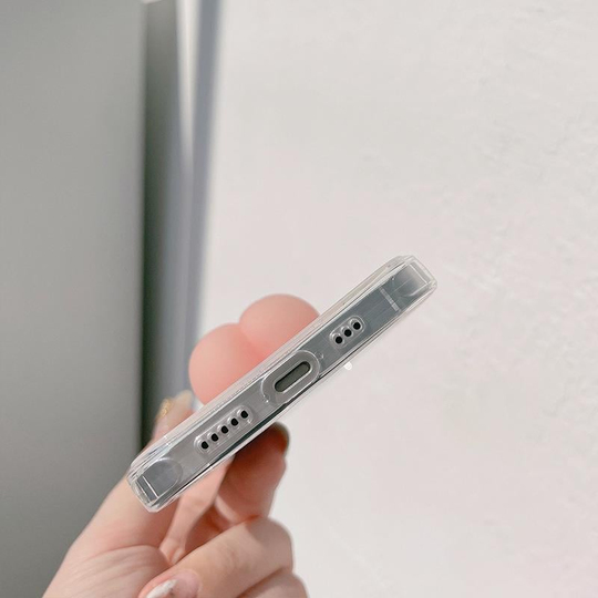 Sevimli Şeffaf Iphone 14 Pro Max Telefon Kılıfı 