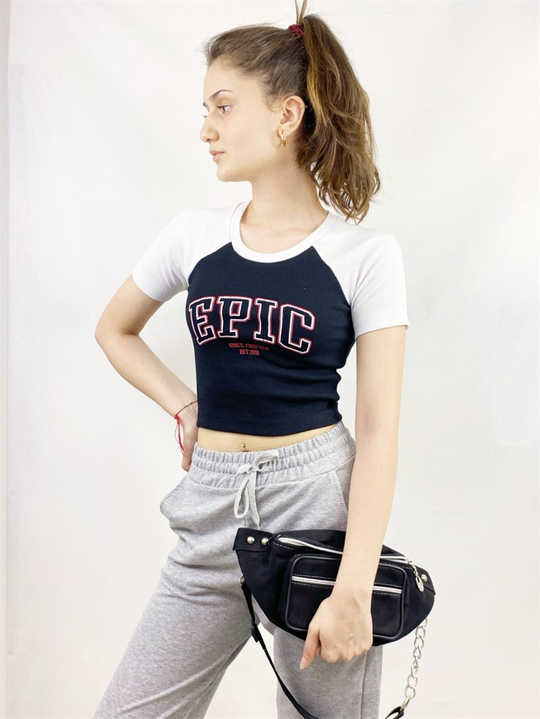 Siyah Epic Crop Body
