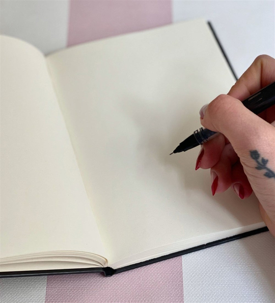 Space Tarot Tasarımlı Lastikli Defter