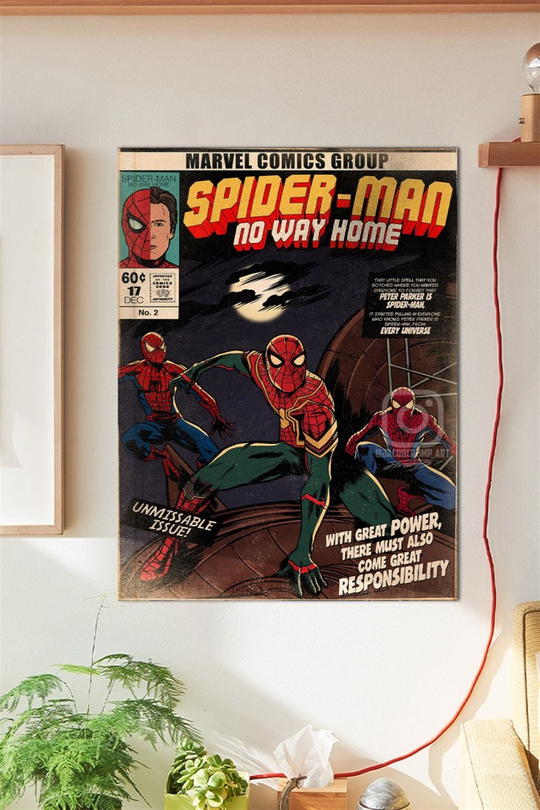 Spiderman Duvar Posteri Büyük Boy 45x30 Cm