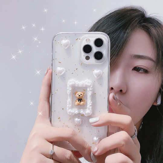 Teddy Bear Ayıcık Iphone 14 Pro Max Telefon Kılıfı 