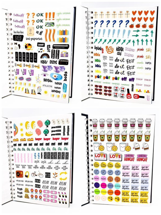 Telli Planlayıcı Defter Ajanda Kirpi