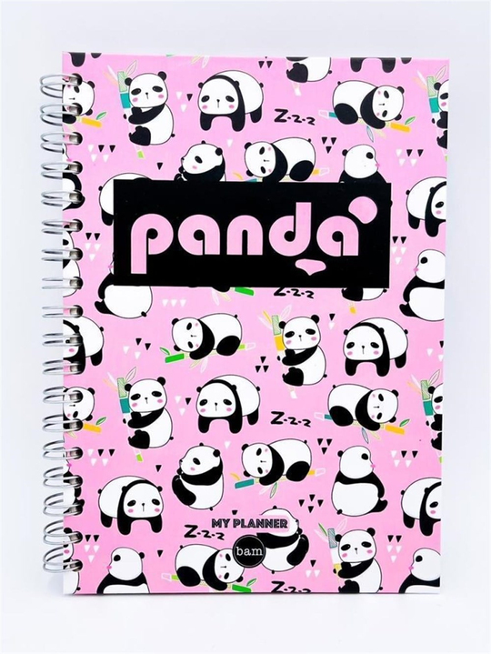 Telli Planlayıcı Defter Ajanda Panda