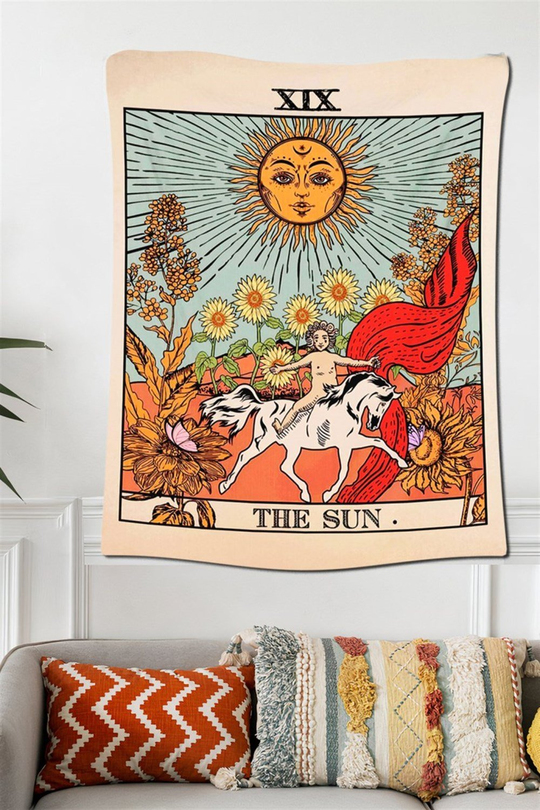 The Sun Duvar Halısı 70x90 cm