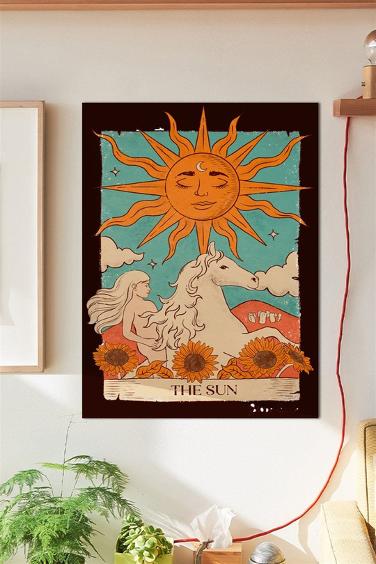 The Sun Duvar Posteri Büyük Boy 45x30 Cm