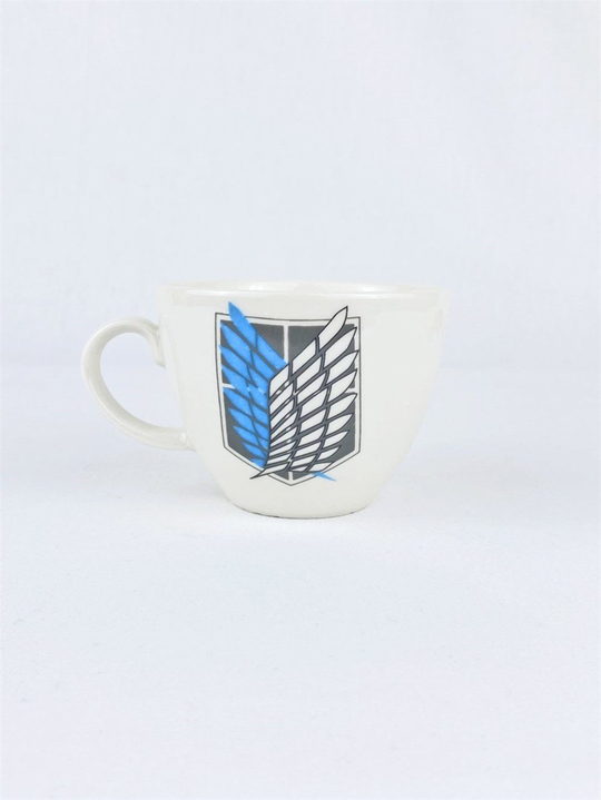 Titan Logo Anime Beyaz Fincan