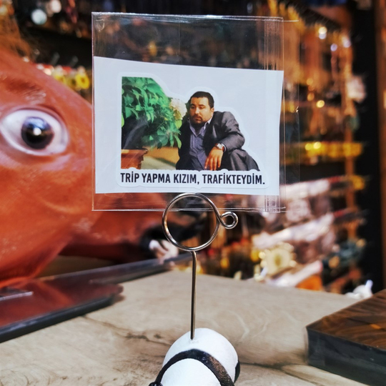 Trafikteydim Sticker