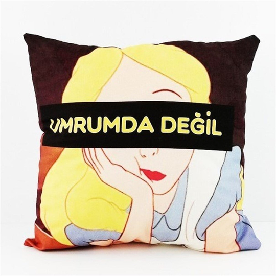 Umrumda Değil Prenses Yastık