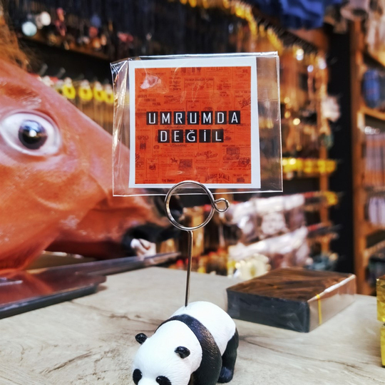 Umrumda Değil Sticker