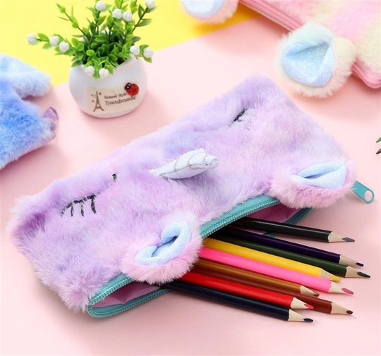 Unicorn Peluş Kalem Kutu