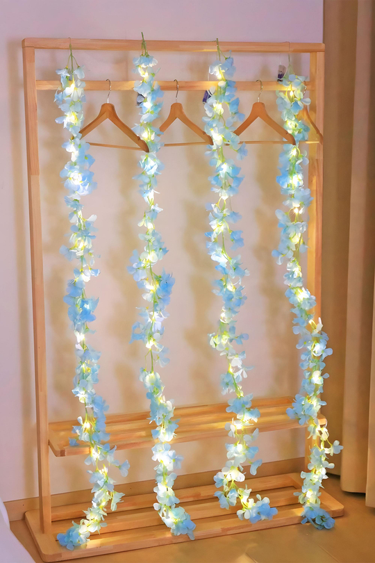 Unutma Beni Çiçeği ve 3 Metre LED Işık Seti Yapay Sarmaşık Çiçek