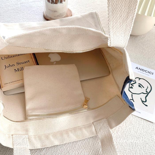 Van Gogh Cafe Therrace Tote Bag Kanvas Çanta 