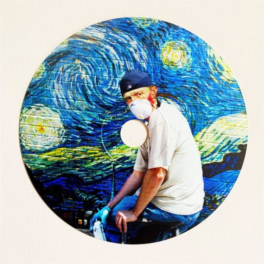 Van Gogh Yıldızlı Gece Cd Boyama Dekor