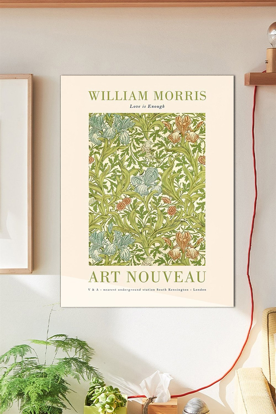 William Morris Duvar Posteri Büyük Boy 45x30 Cm