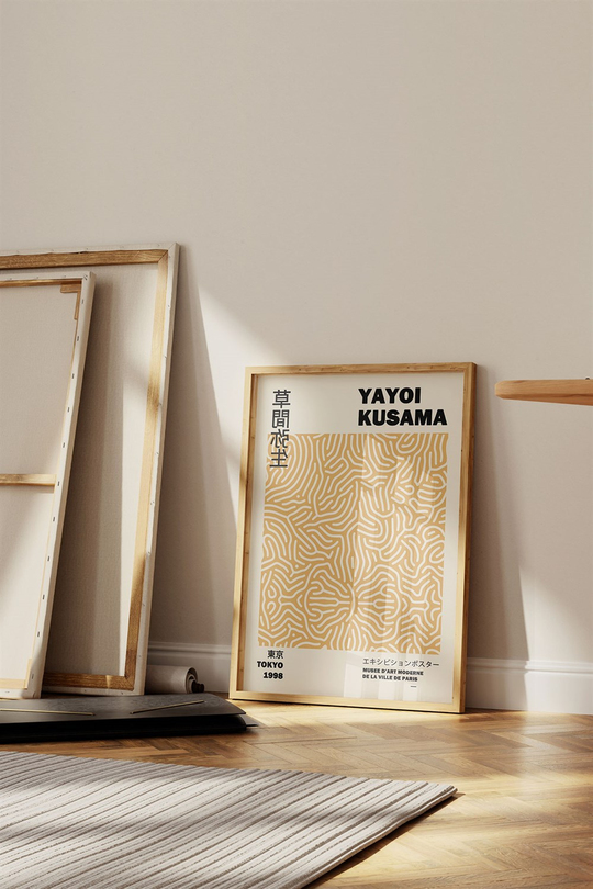 Yayoi Kusama Paris Tablo, Poster - Çerçevesiz