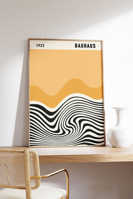 Yellow Wave 1923 Tablo, Poster - Çerçevesiz
