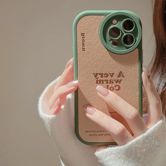 Yeşil Brown Iphone 11 Telefon Kılıfı 