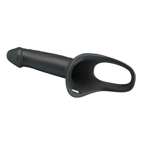 16,8 cm Belden Bağlamalı İçi Boş 4,2 cm Dolgulu Strapon Penis - Landon