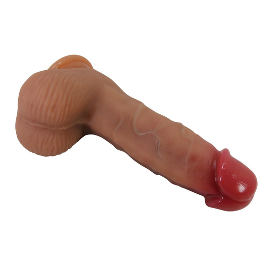 17,3 cm Realistik Vantuzlu Dildo Penis - Duvall