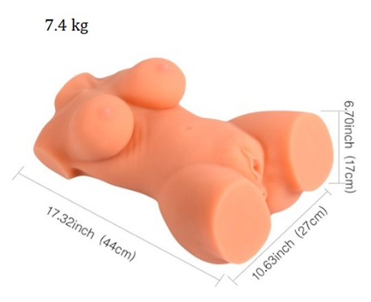Yarım Vücut Silikon Seksi Manken - Jacob
