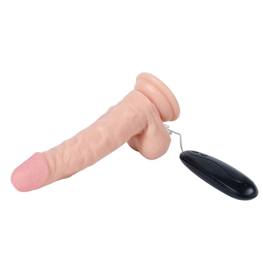 Realistik Titreşimli PenislerNmc Nanma10 Fonksiyonlu Titreşimli 17cm Realistik Penis