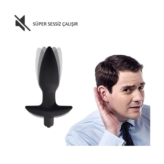 Anal PlugLilituShop10 Fonksiyonlu Titreşimli Anal Plug