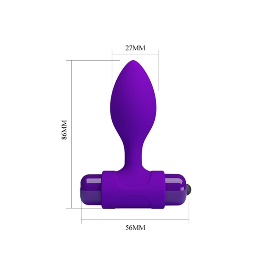 Anal PlugLilituShop10 Fonksiyonlu Titreşimli Anal Plug