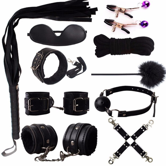 Fetish Fantezi ÜrünleriLilituShop10 Parçadan Oluşan Mükemmel Fetiş Koleksiyon Set