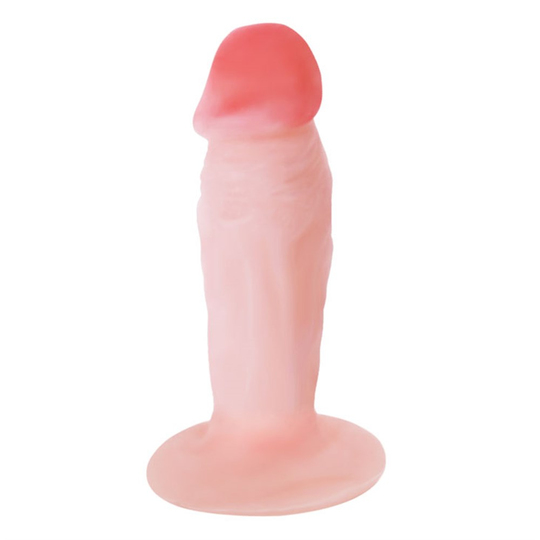 Anal VibratörLilituShop11 cm Vantuzlu Damarlı Penis Anal Plug