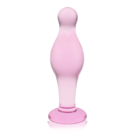 Anal PlugLilituShop11,3 cm Pürüzsüz Boğumlu Cam Anal Tıkaç