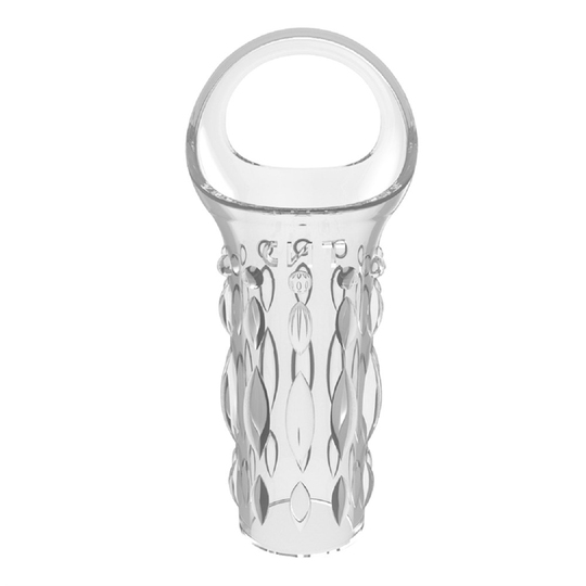  Penis Kılıfları HalkalarıLilituShop11,5 cm Silikon Şeffaf Tırtıklı Penis Kılıfı