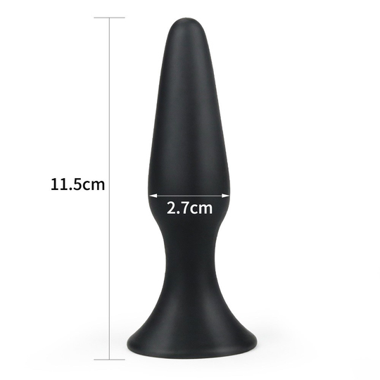 Anal PlugLilituShop11,5 cm Vantuzlu Silikon Anal Plug