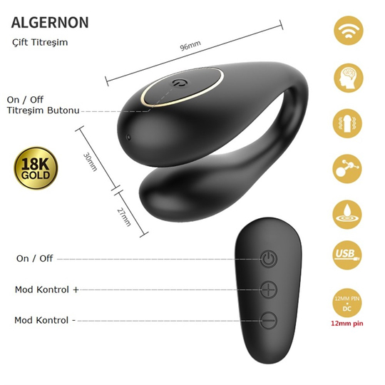  VibratörlerLilituShop12 Parçalı 18K Altın Kaplamalı Elit Vibratör Seti - Queen's Collection