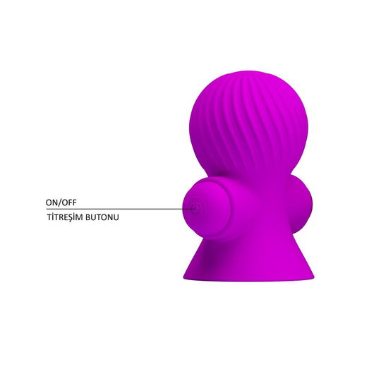 Göğüs Ve Vajina Bakım ÜrünleriLİLİTU SHOP12 Titreşim Ayarlı Süper Göğüs Vakumlu Vibratör 