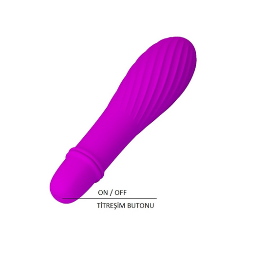  VibratörlerLilituShop12,3 cm Güçlü Titreşimli Özel Kıvrımlı Teknolojik Vibratör