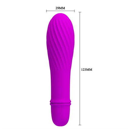  VibratörlerLilituShop12,3 cm Güçlü Titreşimli Özel Kıvrımlı Teknolojik Vibratör