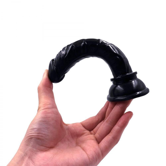 Belden Bağlamalı PenislerLilituShop13 cm Belden Bağlamalı Testissiz Vantuzlu Realistik Zenci Penis Anal Vajinal Dildo