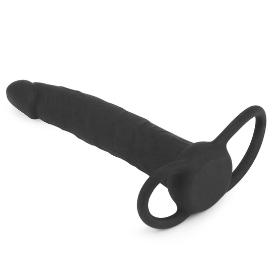 Anal PlugLilituShop13 cm Siyah Anal Penis Halkası