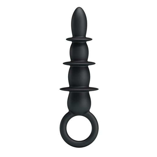 Anal PlugLilituShop13,2 cm Vantuzlu Halkalı Anal Alıştırıcı Tıkaç
