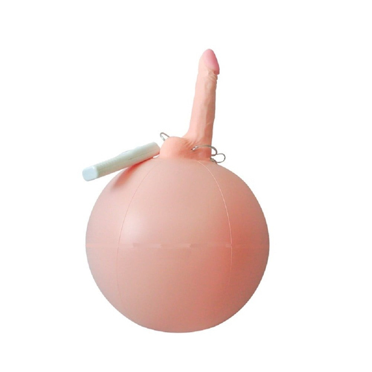 Realistik Titreşimli PenislerLilituShop16 cm Realistik Titreşimli İnflatable Pilates Toplu Vibratör Penis