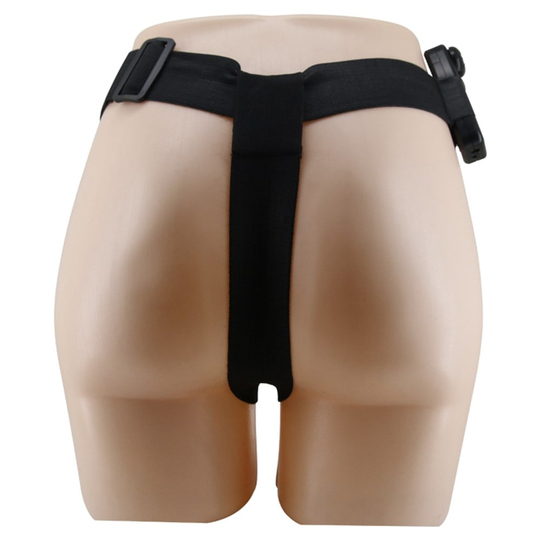 Titreşimli Straponlar PenislerLilituShop16 cm Yeni Nesil Belden Bağlamalı İçi Dolu Titreşimli Strapon Penis