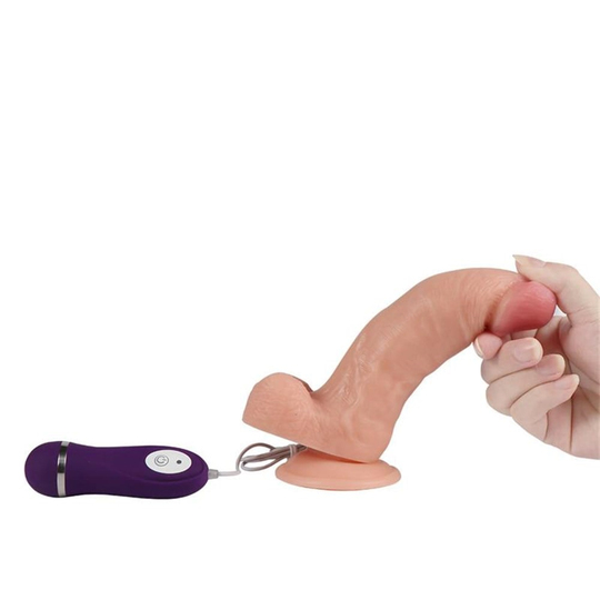 Realistik Titreşimli PenislerLilituShop17,5 cm Gerçekçi Titreşimli Dildo Vibratör Penis - Iron Dragon