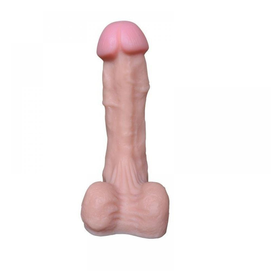 Realistik Titreşimsiz PenisLilituShop18 cm Realistik Dildo Penis - Ares