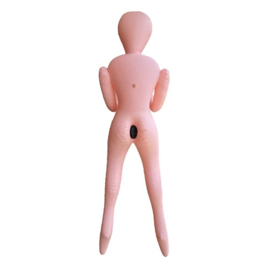 Şişme MankenlerLilitu Shop18 cm Titreşimli Penisli 2 İşlevli Realistik Suni Şişme Erkek Manken - Eran