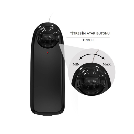 Realistik Titreşimli PenislerLilituShop19,5 cm Titreşimli Vibratör Realistik Penis Dildo - Dong