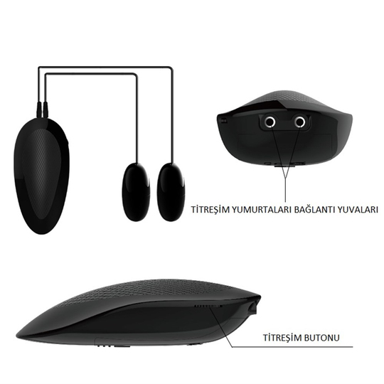 Kalça ve Yarım Vücut MasturbatörLilituShop2 İşlevli Titreşimli Suni Vajinal ve Anal Masturbatör