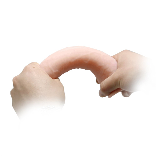  VibratörlerLilituShop20 cm Vantuzlu Kıkırdaklı Realistik Penis Anal Dildo Penis
